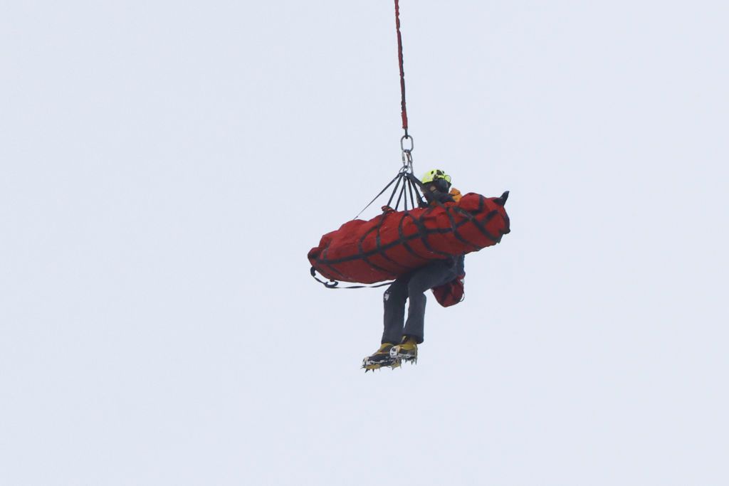 Megint a mentőhelikopterben végezte... (Fotó: GettyImages)