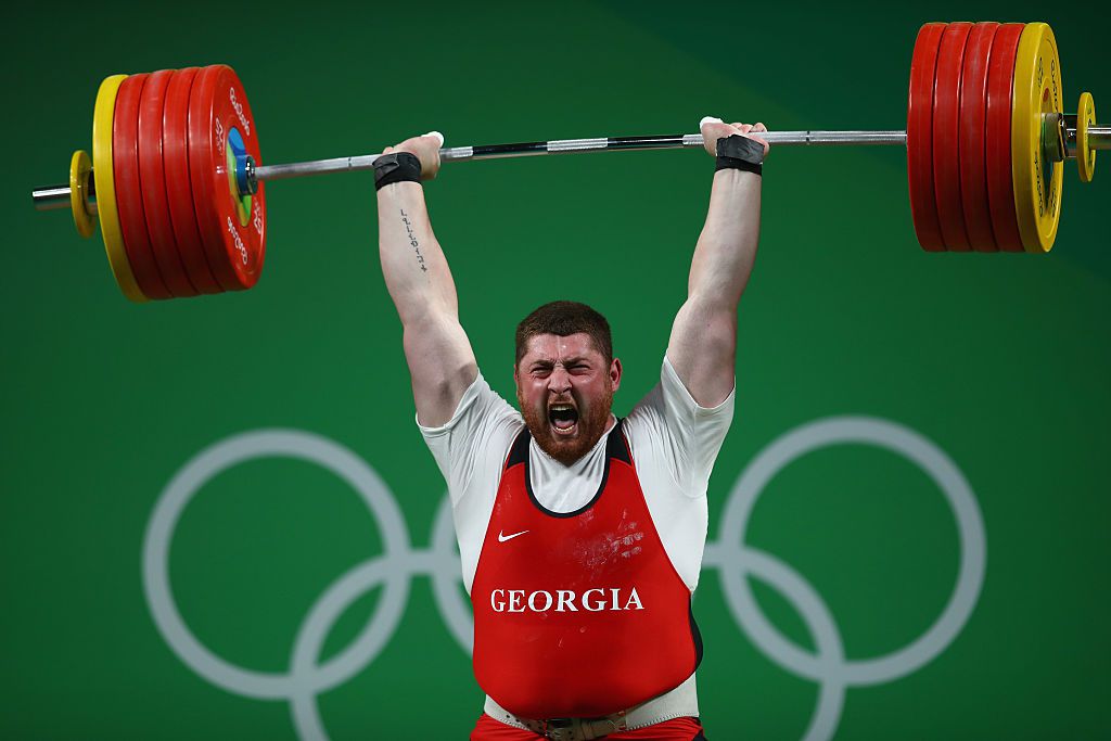 Talahadze az olimpián még „csak” 265 kilóra volt képes, azóta erősödött... (Fotó: GettyImages)