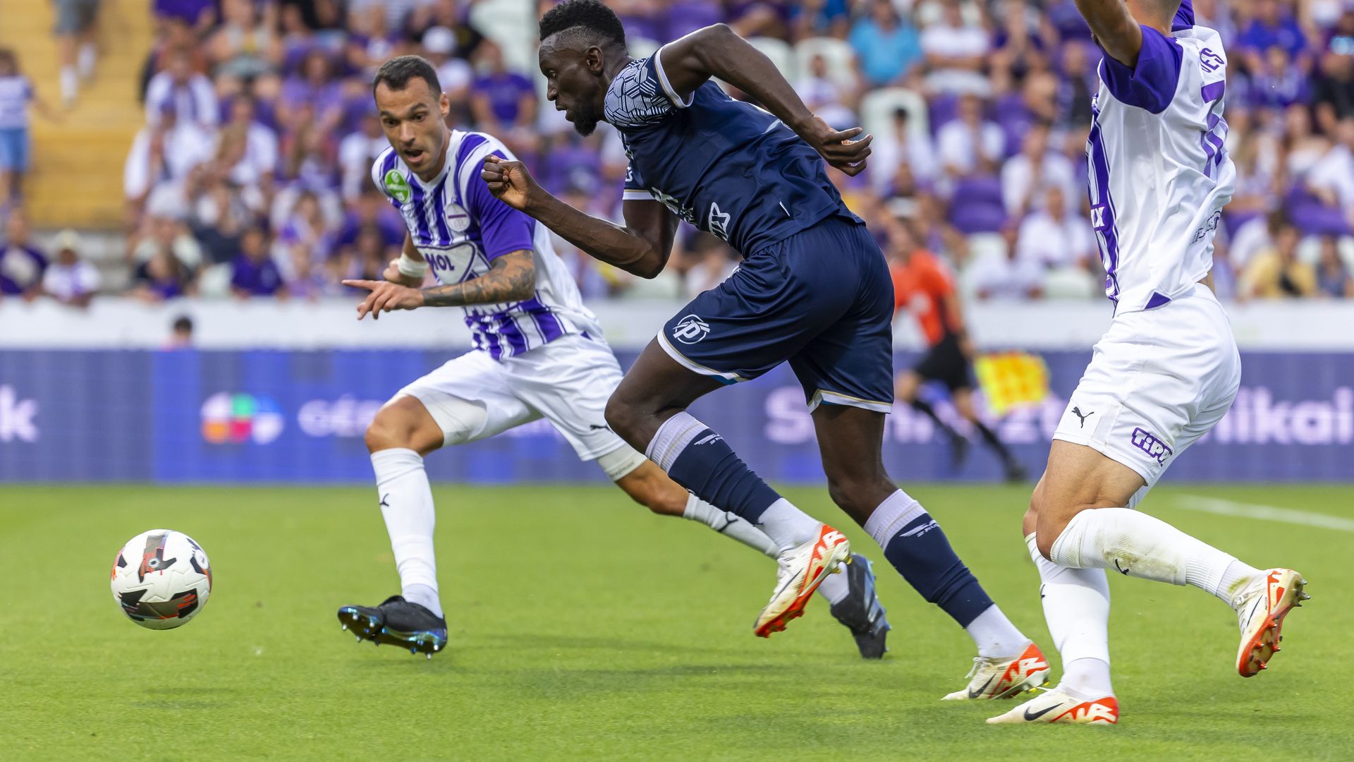 Lamin Colley két és fél éve futballozik a felcsútiaknál, és az ősszel játszott a legeredményesebben. (Fotó: Czerkl Gábor)