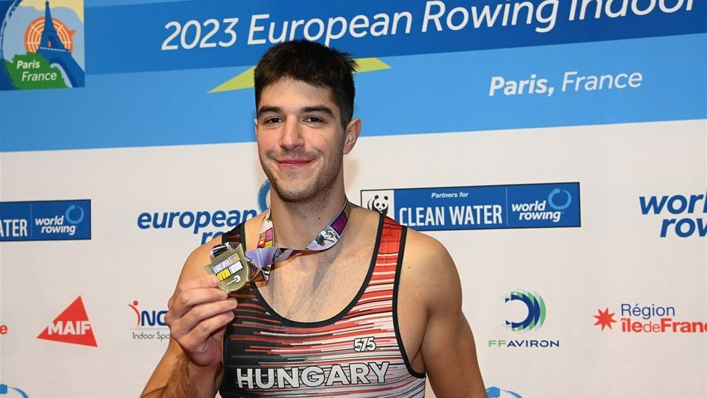 Szabó Márton is aranyérmet szerzett (Fotó: Detlev Seyb/MyRowingPhoto.com)