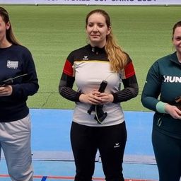 Major Veronika bronzérmet szerzett Kairóban