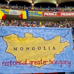 „Mongólia, a történelmi Magyarország" – a magyarokon gúnyolódtak a román szurkolók