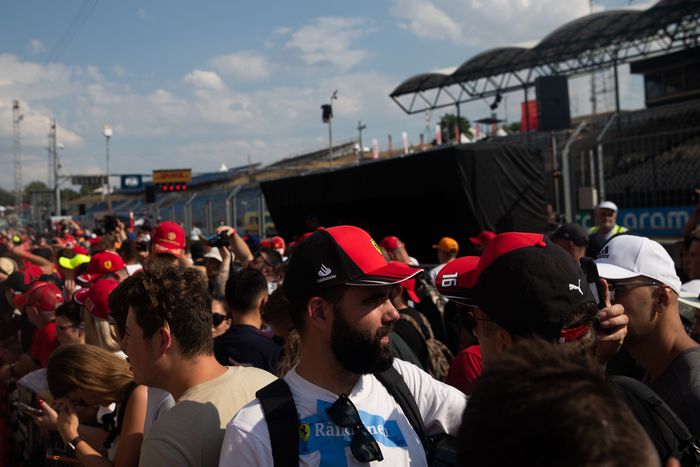 Új lelátót építenek a Hungaroringen (Fotó: Ringier, archív)