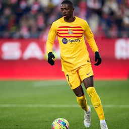 Ousmane Dembélé legutóbb a Girona ellen játszott