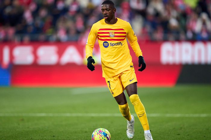 Ousmane Dembélé legutóbb a Girona ellen játszott