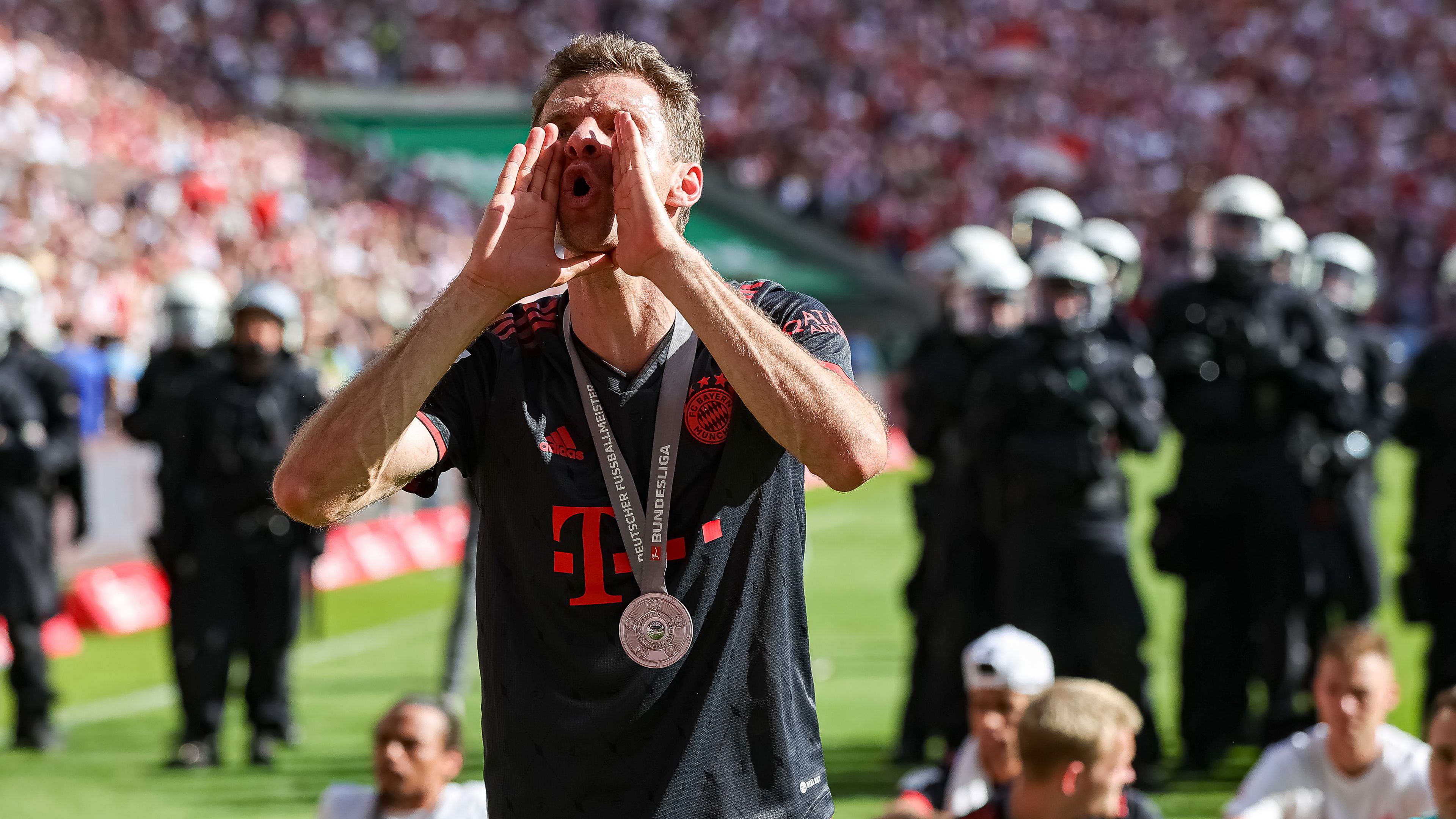 Thomas Müller a Bundesliga ikonikus alakja