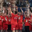 Galéria: esélyt sem kapott a Szeged, így ünnepelte újabb bajnoki címét a Veszprém!