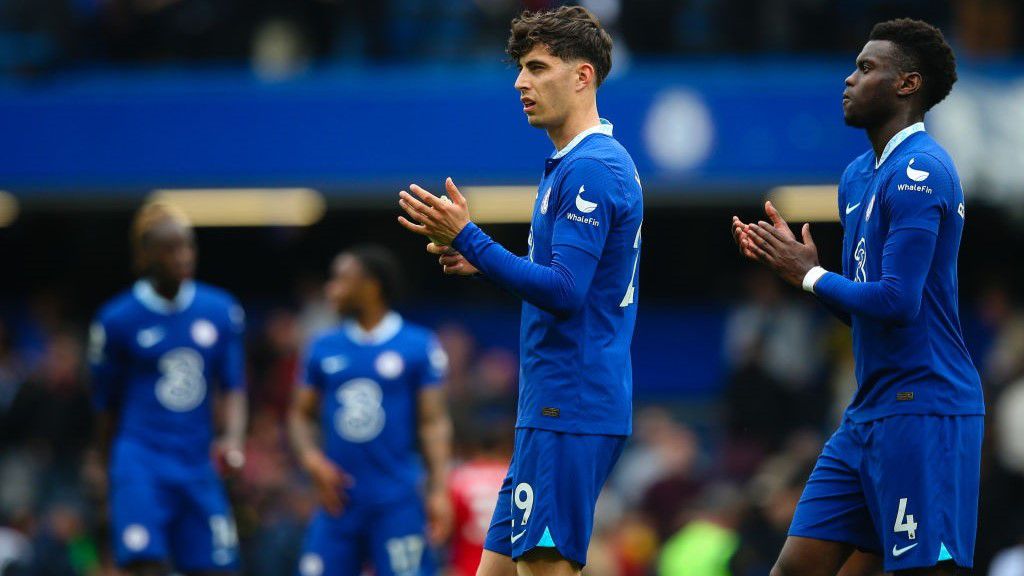 Kai Havertz elköszönt a Chelsea szurkolóitól, miután a német válogatott középpályást szerződtette az Arsenal. (Fotó: Getty Images)