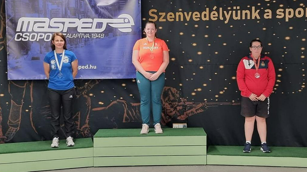 Major Veronika nemzetközi sportlövőversenyt nyert