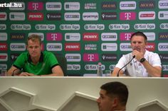 A Ferencváros sajtótájékoztatója a Noah elleni BL-selejtező előtt