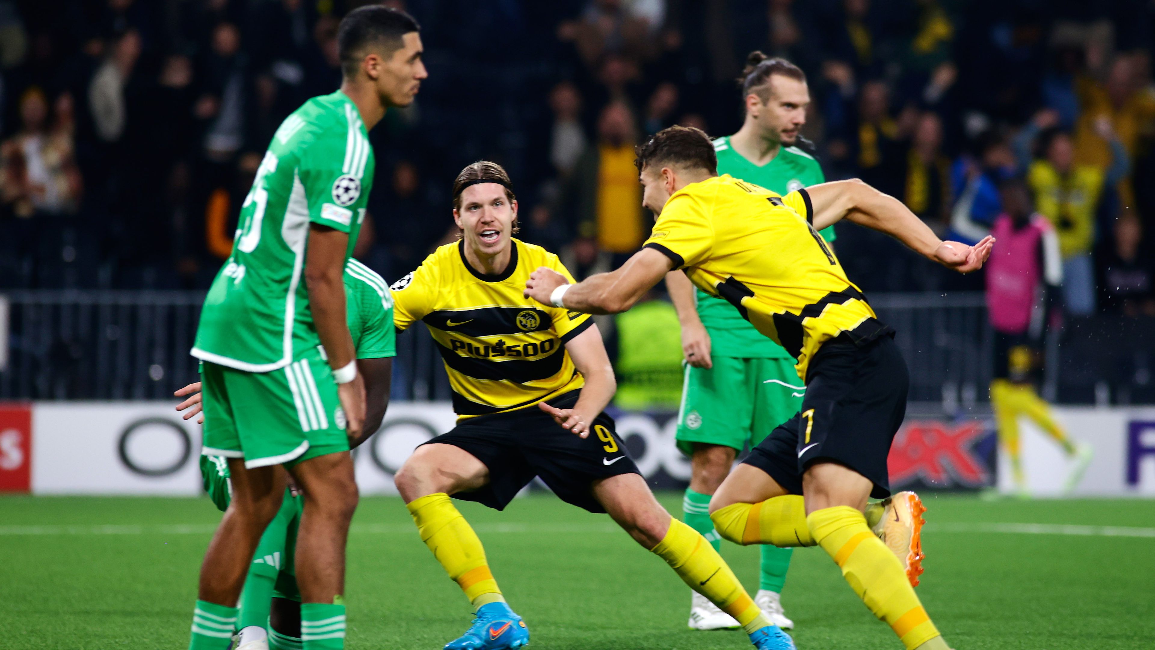 A Young Boys játékosok öröme érthető volt, a svájci bajnok a Maccabi kiejtésével bejutott a Bajnokok Ligája-csoportkörbe