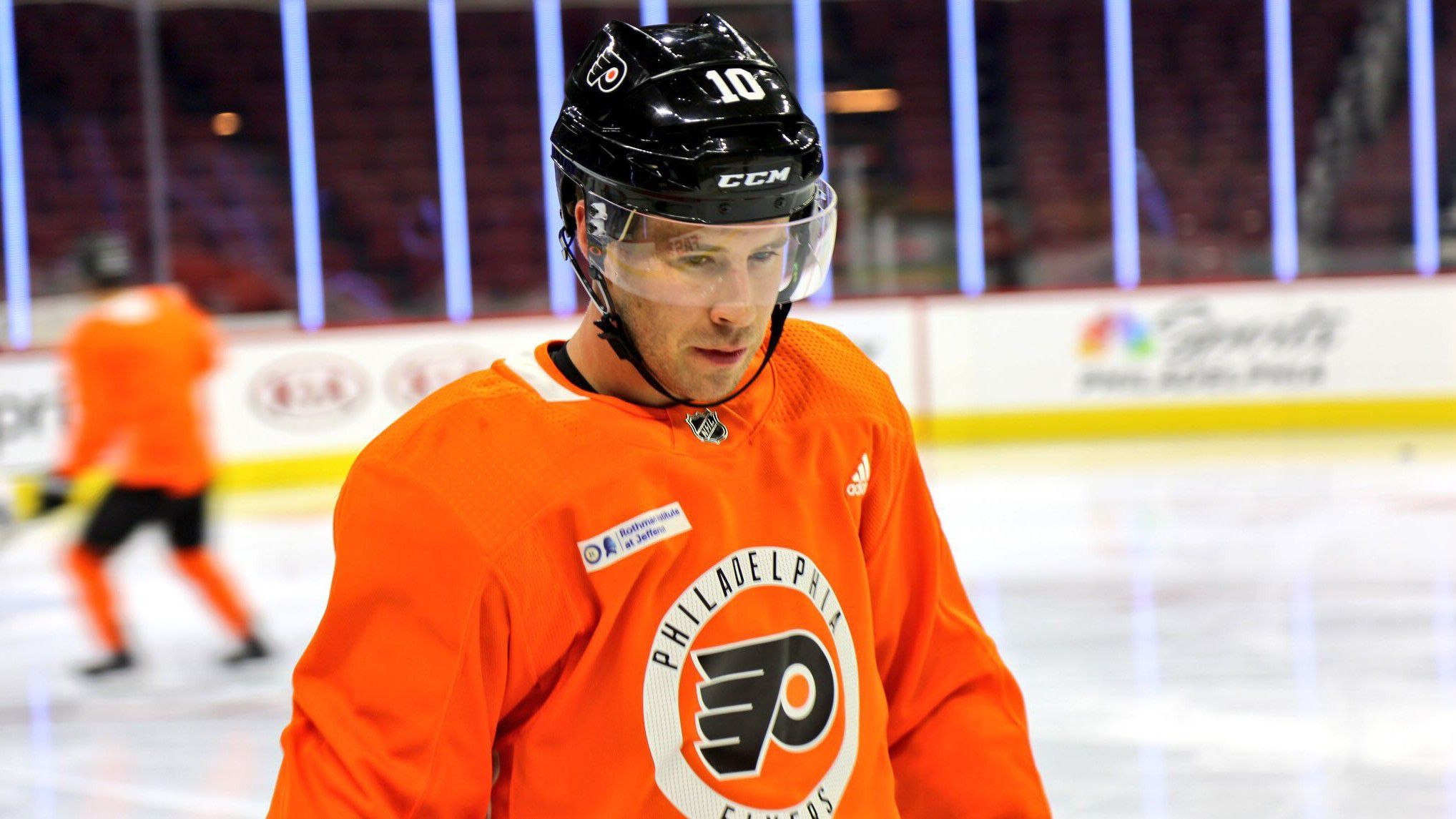 A Philadelphia Flyers korábbi játékosát, a jelenleg a HC Barysben szereplő a kanadai válogatott Corban Knightot is érinti a felszólítás (Fotó: Philadelphia Flyers/Twitter)