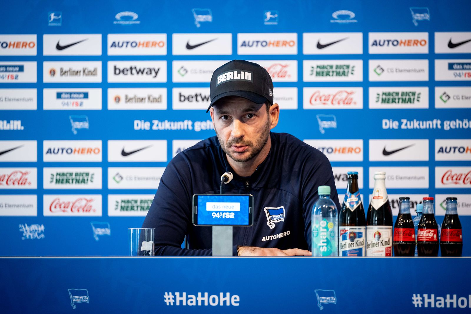 Sandro Schwarz, a Hertha edzője / Fotó: Hertha BSC
