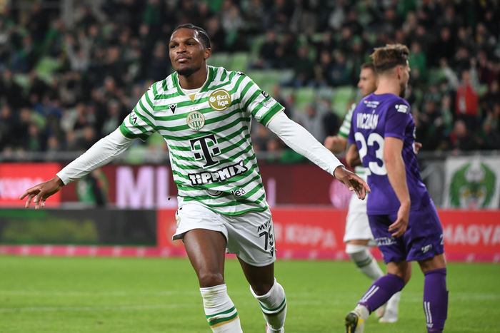 Joseph keretbe foglalta a mérkőzést. (Fotó: fradi.hu)