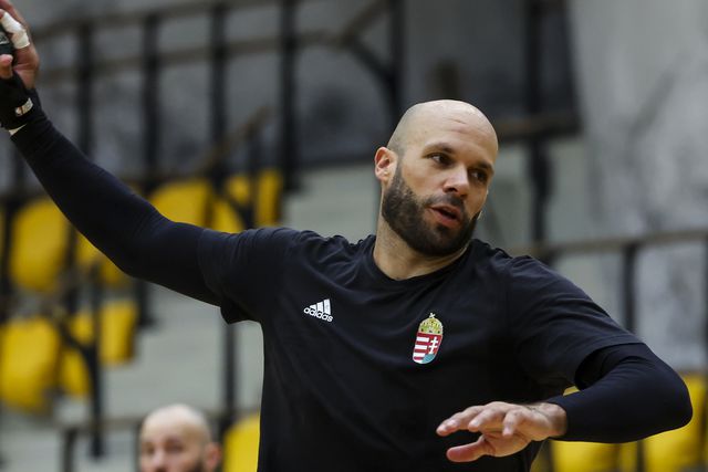 Sipos Adrián hangsúlyozta, az egyik legfontosabb dolog, hogy fejben rendben legyen a csapat (Fotó: MTI)