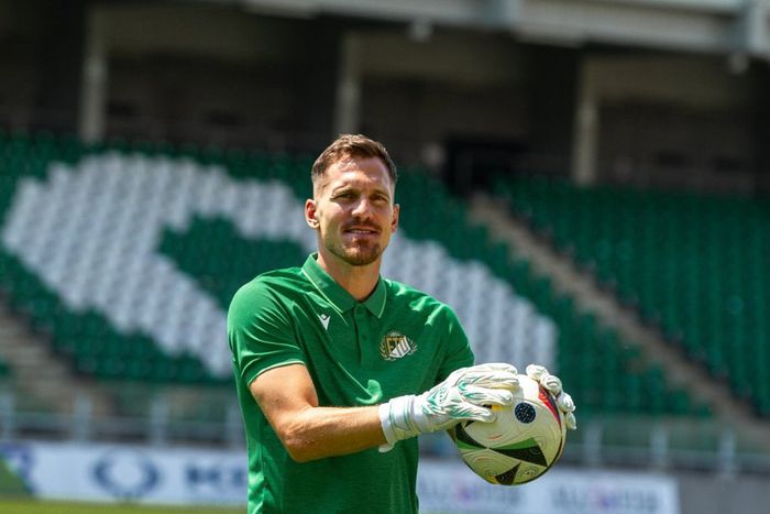 Utoljára tavaly decemberben lépett pályára tétmeccsen Megyeri Balázs. Fotó: ETO FC