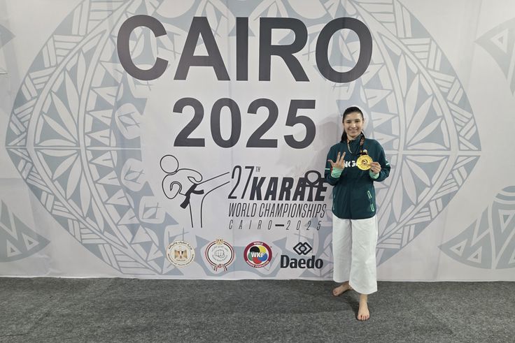 Megvan a címvédés (Fotó: Magyar Karate Szakszövetség)