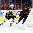 A Carolina Hurricanes is legyőzte az éllovas Boston Bruinst