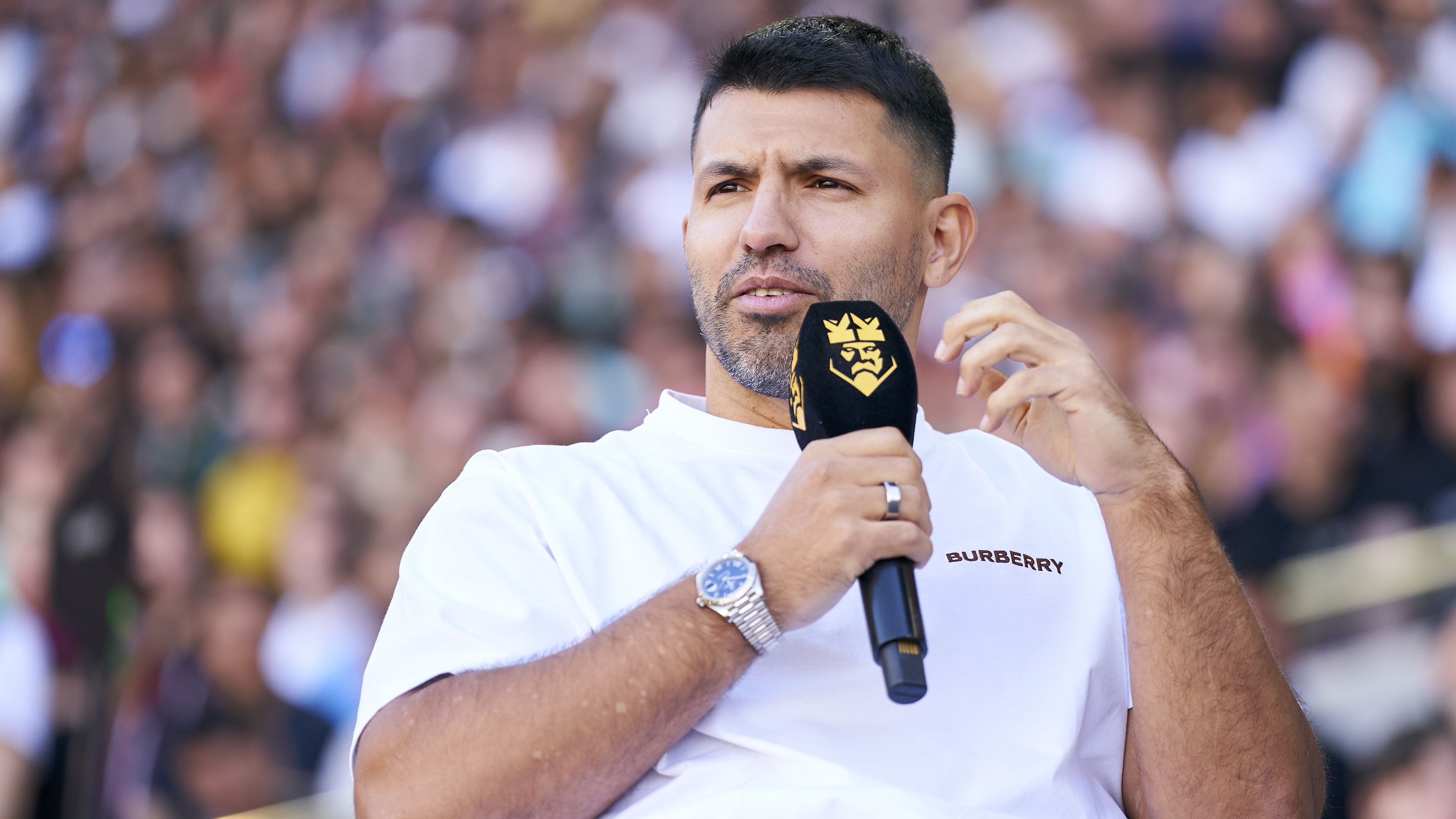 Élő adásban lett rosszul Sergio Agüero – videóval