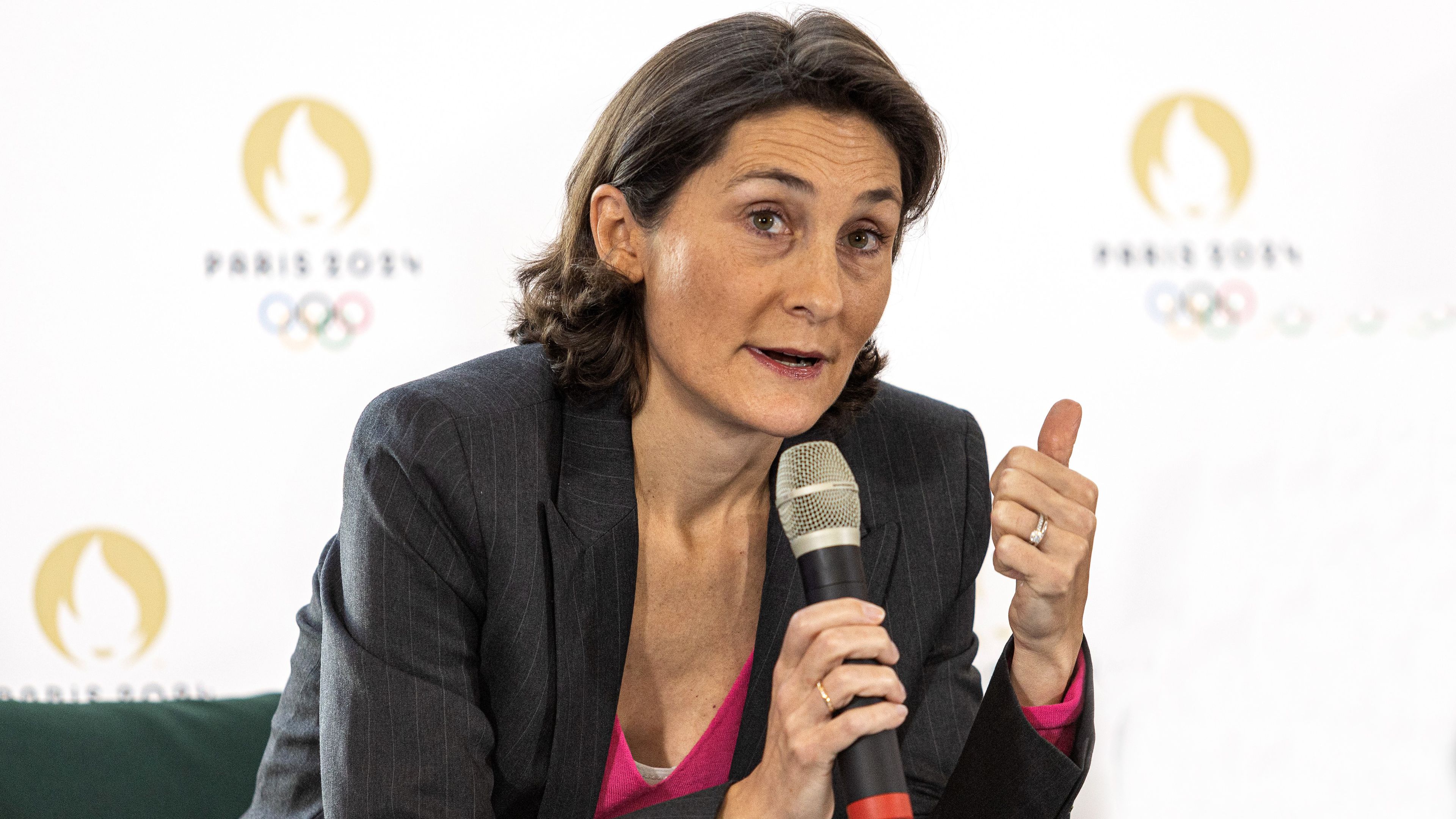 Franciaország sportminisztere, Amélie Oudéa-Castéra (Fotó: Getty Images)