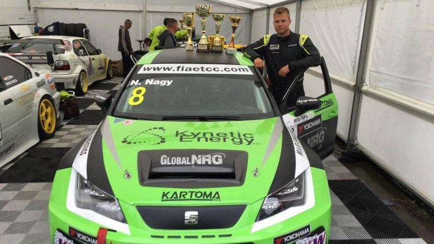 Nagy Norbert ezüstérmes lett az 5-ös kategóriában a hegyi Európa-bajnokság osztrák állomásán. Fotó: Zengő Motorsport
