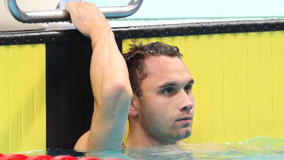 Milák Kristóf gyengébb időt úszott Barcelonában, mint áprilisban az országos bajnokság döntőjében (Fotók: Pozsonyi Zita)