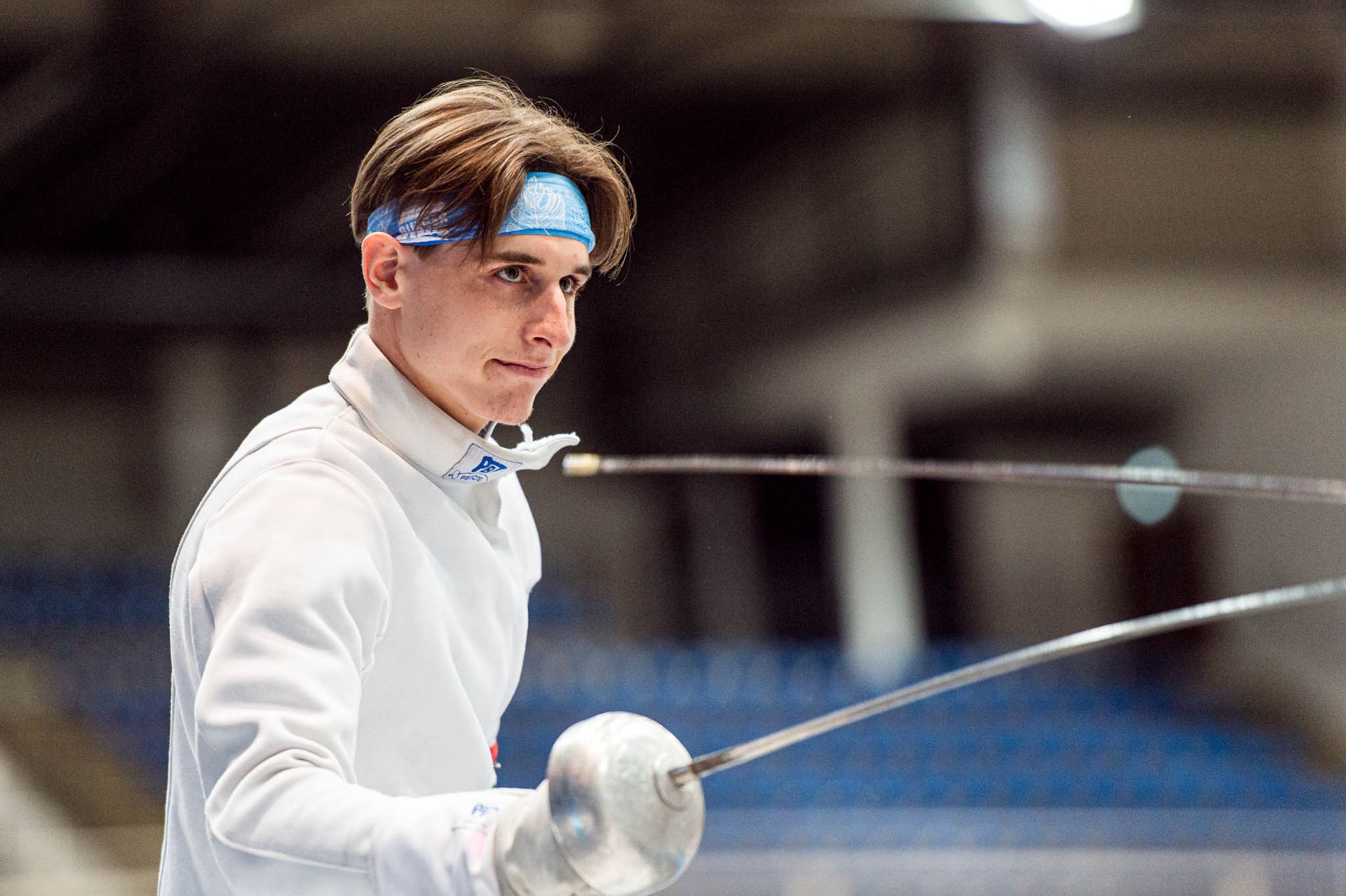 Rendes vívásról most szó sem lehet, legfeljebb a mesterével iskolázhat (Fotó: pentathlon.hu/Búza Virág)