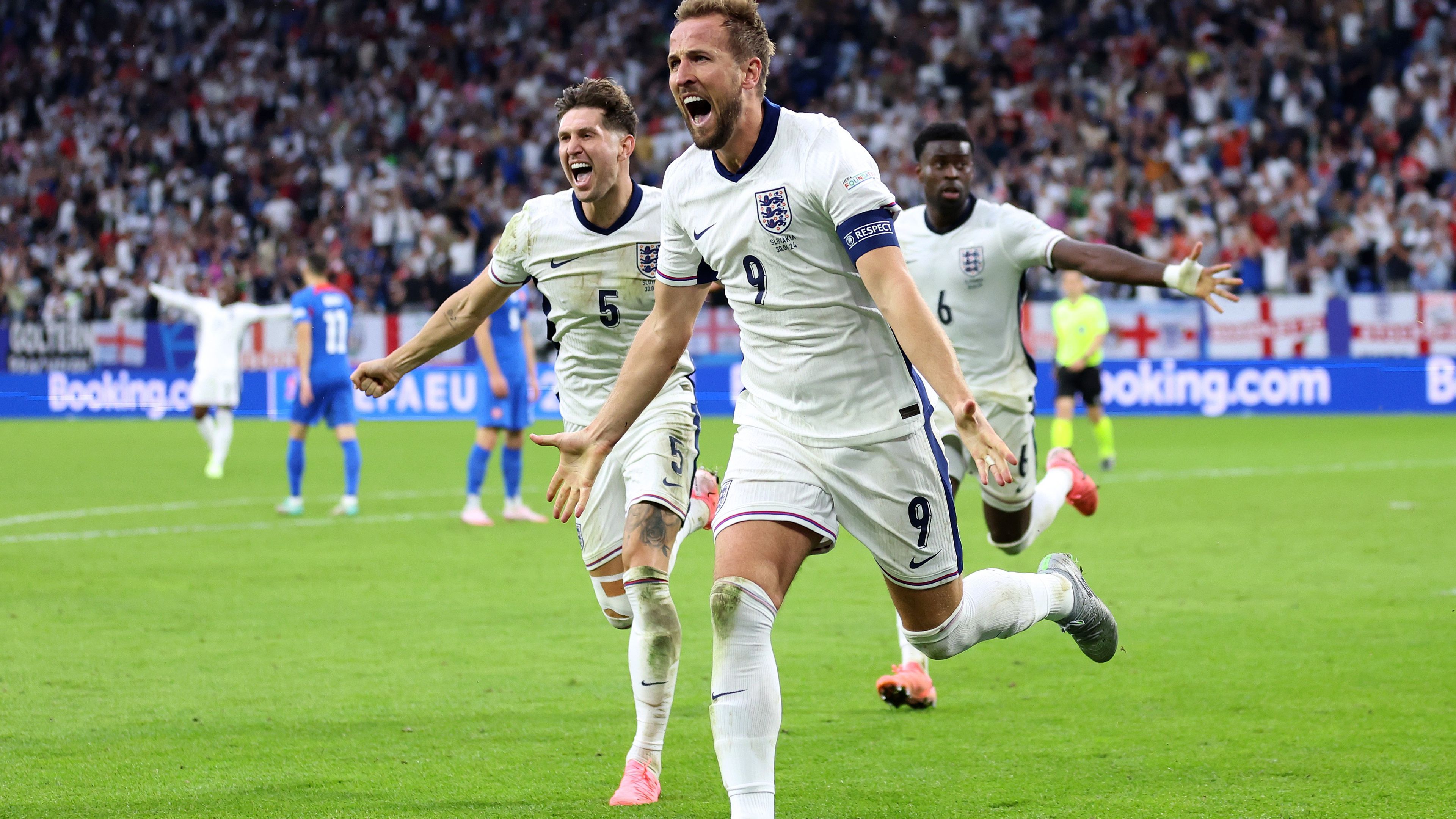 Harry Kane második gólját szerezte az Európa-bajnokságon. (Fotó: Getty Images)