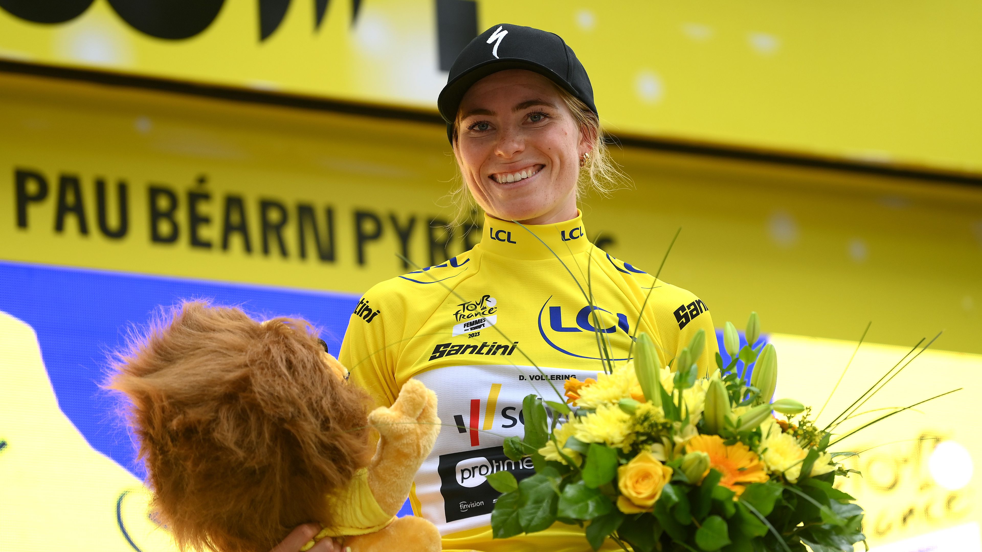 Demi Vollering a női Tour de France győztese