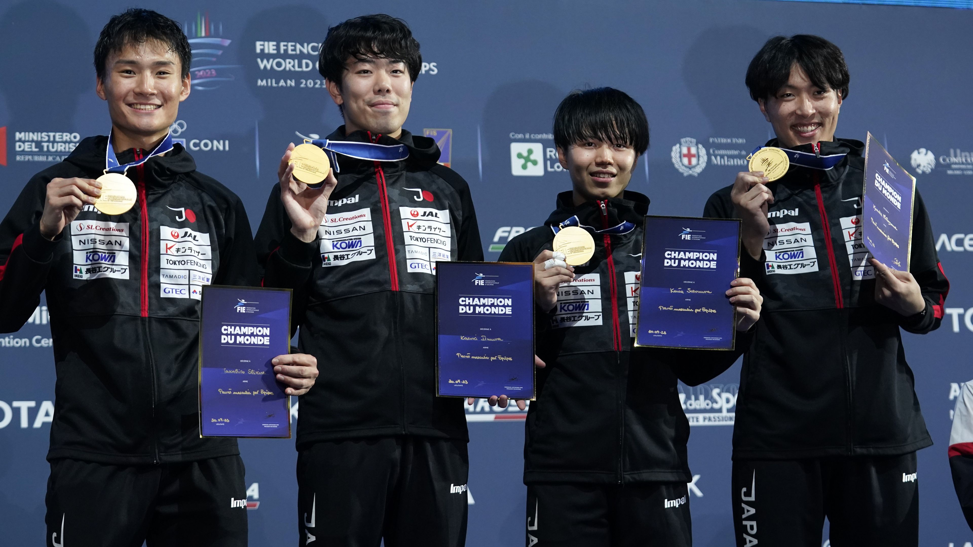 Japán győzelem a férfi tőrözők csapatversenyében a vívó-vb-n