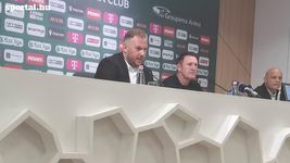 Robbie Keane sajtótájékoztatója a Ferencváros–Noah mérkőzés után