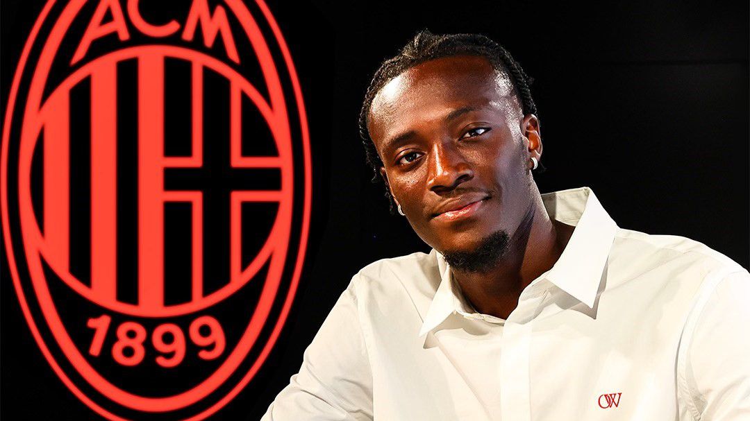 Tammy Abraham aláírt a Rossonerivel (Fotó: AC Milan)