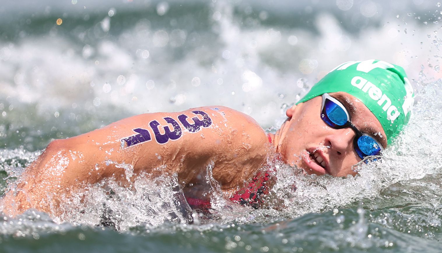 A világbajnoki ezüstérmes úszó ezúttal is remekelt (Fotó: Pozsonyi Zita)