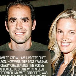 Pete Sampras drámai sorokban számolt be felesége rákbetegségéről