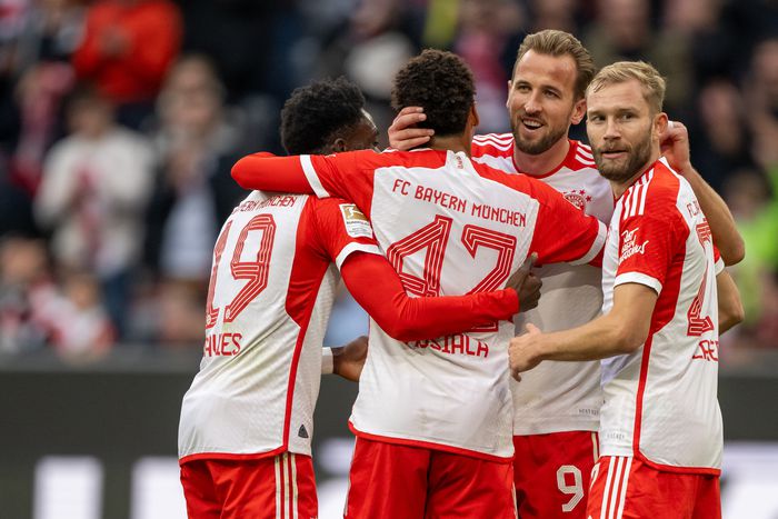 A Bayern München játékosai nyolcszor ünnepelhettek a Darmstadt ellen