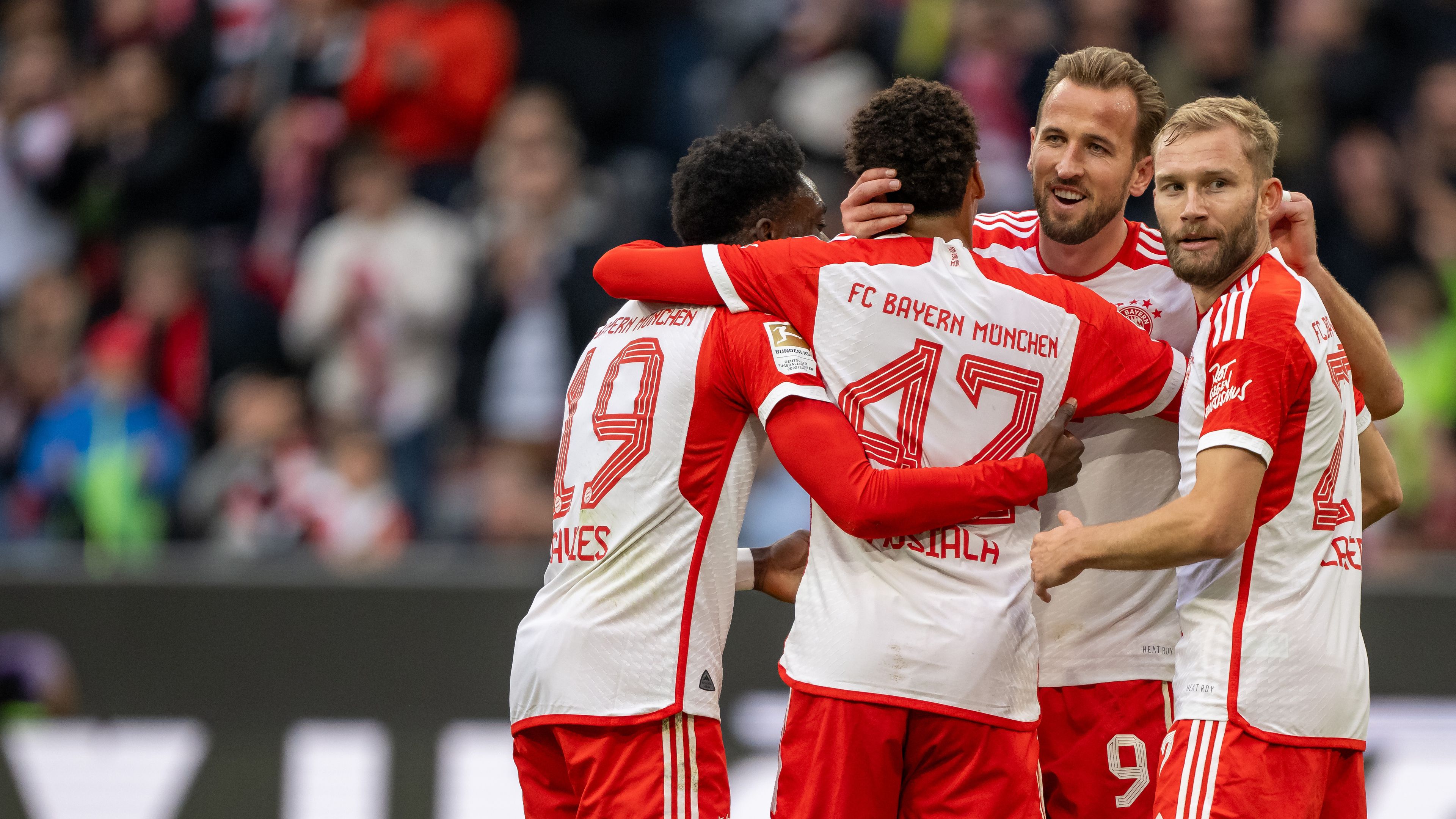 A Bayern München játékosai nyolcszor ünnepelhettek a Darmstadt ellen