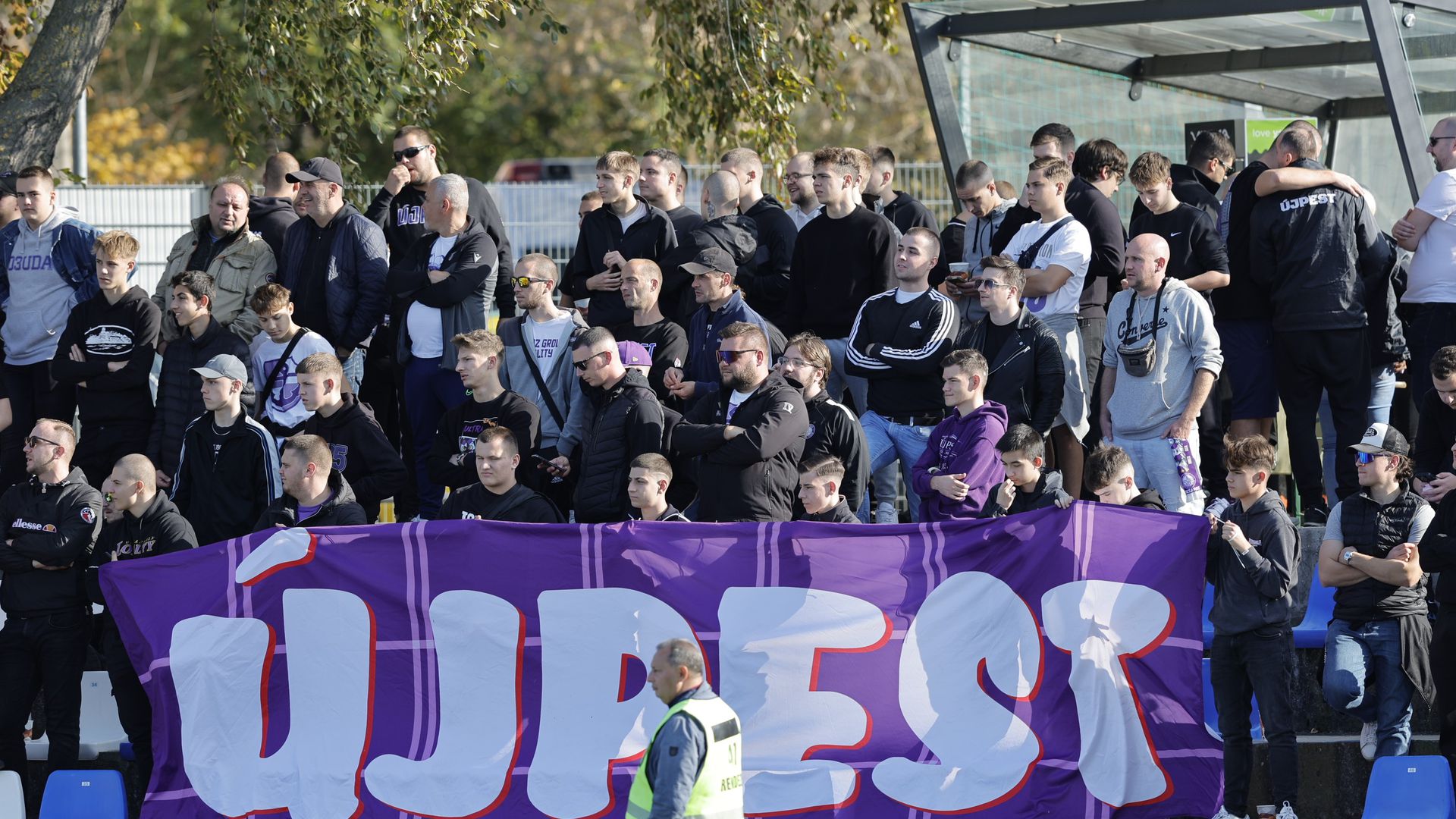 Ha jó játéknak nem is, a továbbjutásnak örülhettek az újpestiek (Fotó: Knap Zoltán)