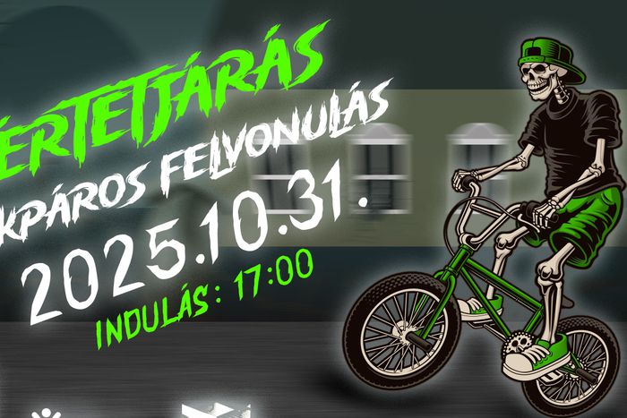 Izgalmas program Dabason (Fotó: Kísértetjárás – Kerékpáros Felvonulás, Dabas)