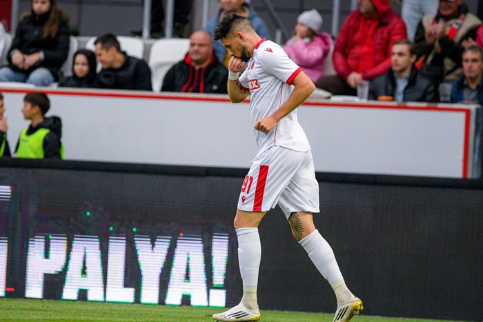 Gyurcsó Ádám jó meccsre számít (Fotó: honvedfc.hu)