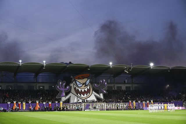 Az MLSZ a derbin elhangzott szurkolói rigmusok, és a pirotechnikai eszközök használatát büntette (Fotó: MTI)