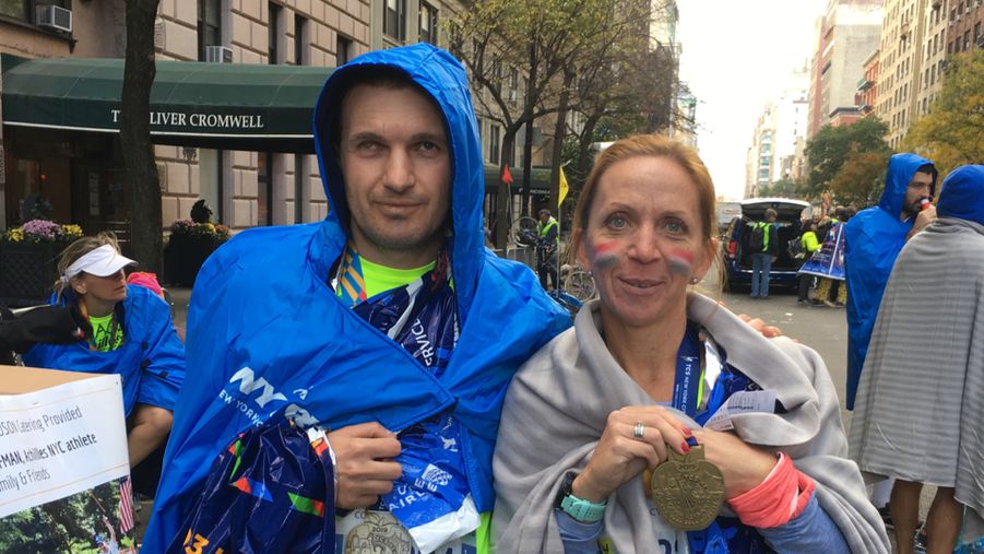Riczu Tamás és Mód Ildikó kétszer megjárta a New York Maratont.