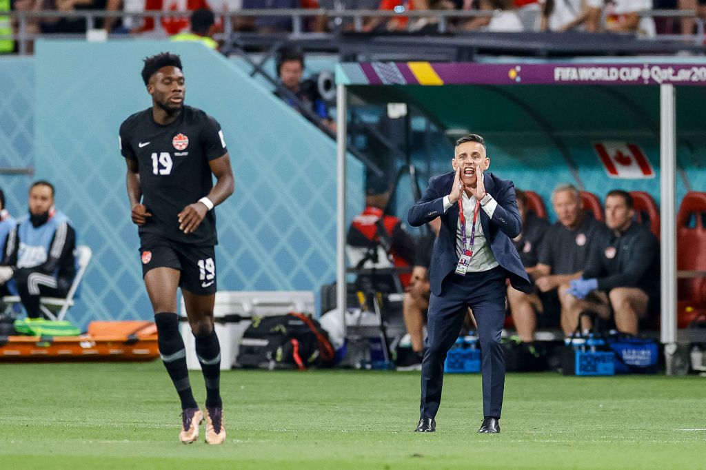 John Herdman, Kanada szövetségi kapitánya.