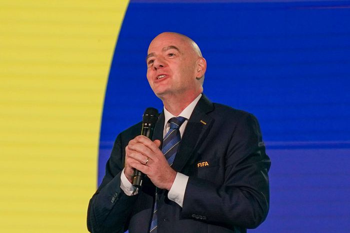Gianni Infantino is bizakodó