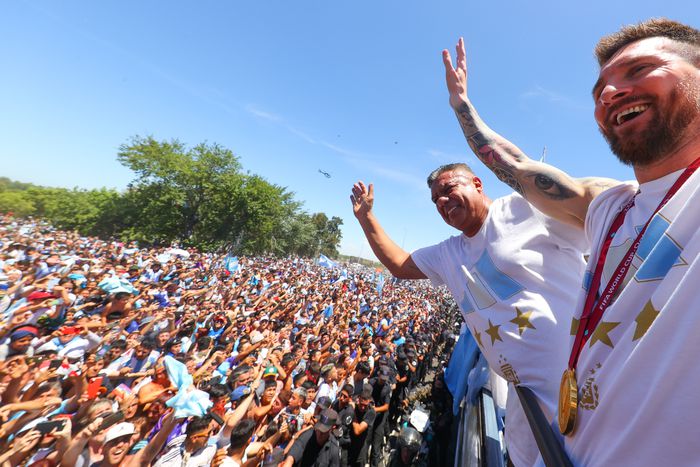 Lionel Messi és Argentína a világ tetején