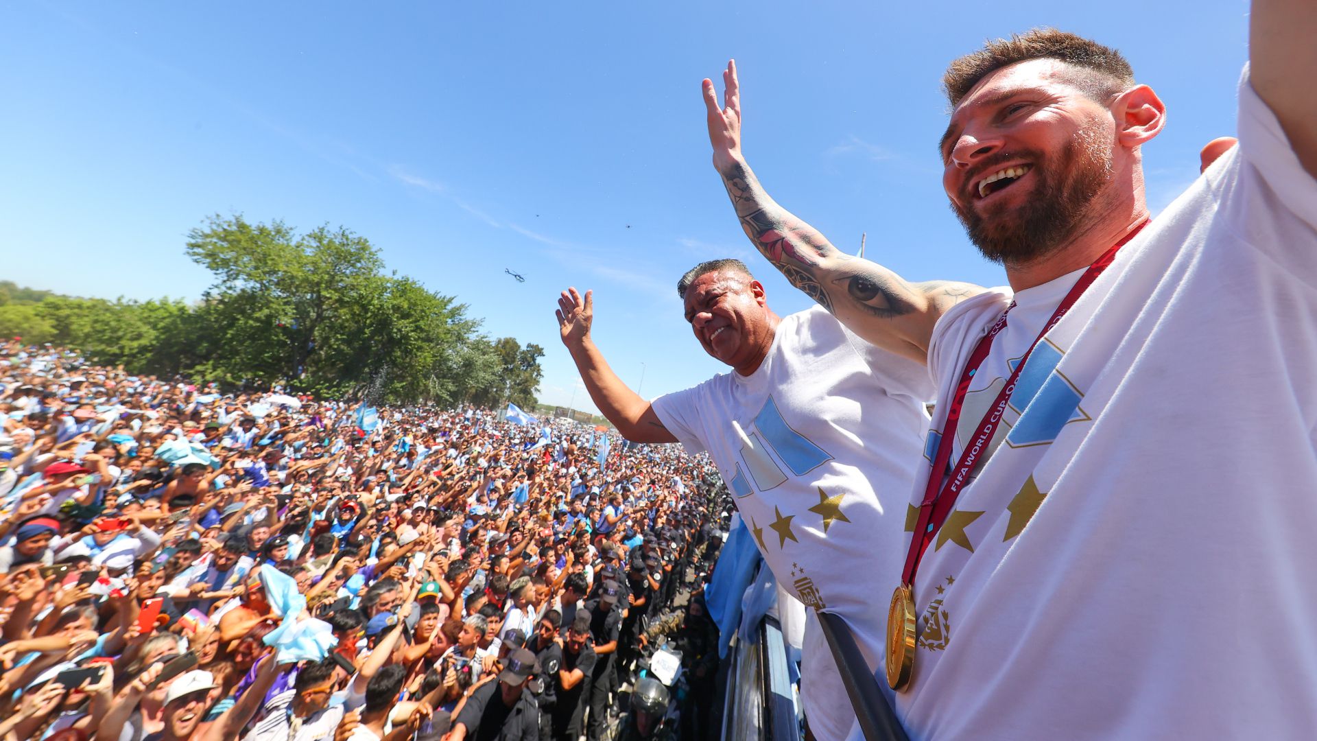 Lionel Messi és Argentína a világ tetején