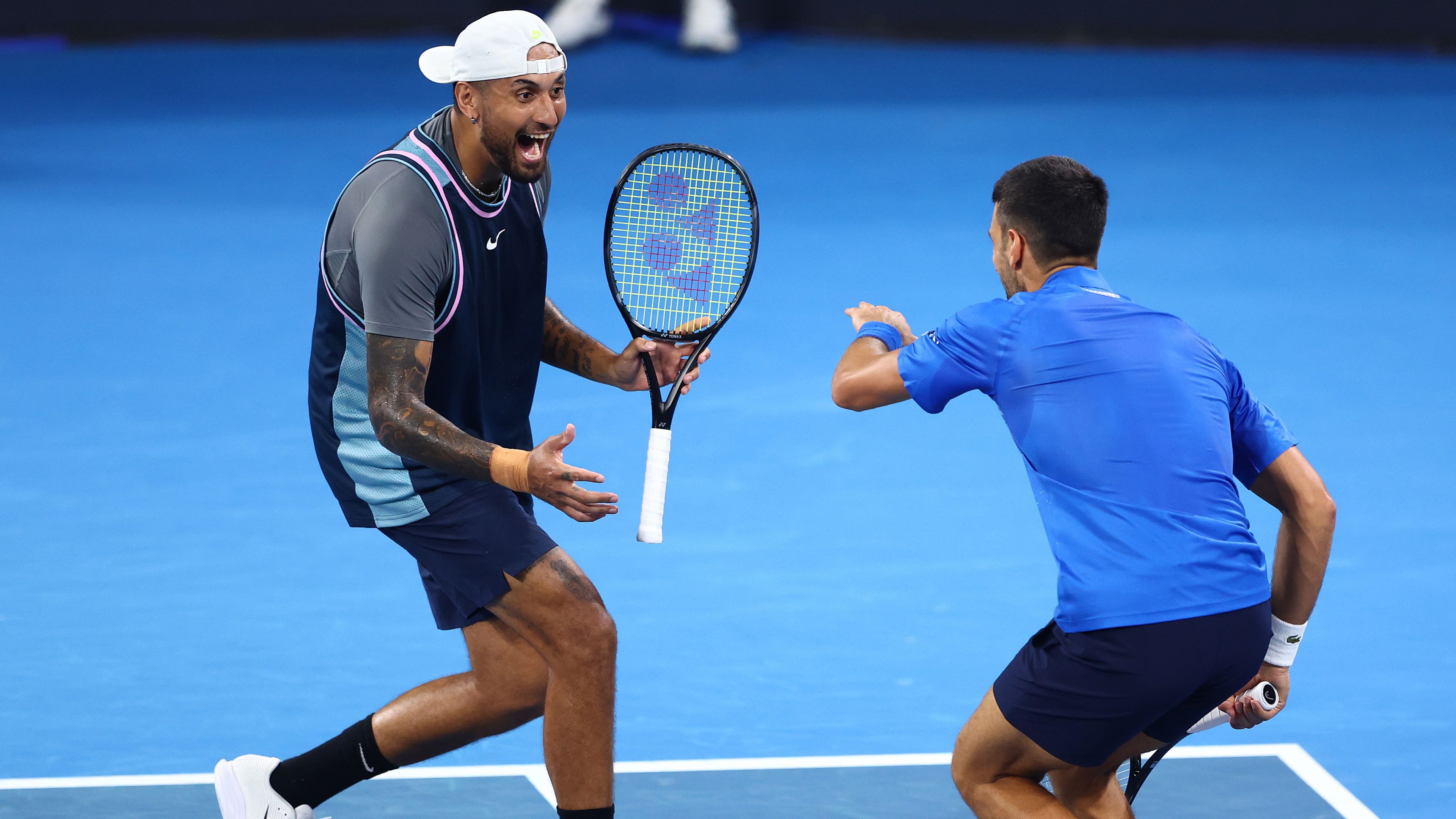 A Djokovics, Kyrgios páros győzelemmel mutatkozott be – videóval