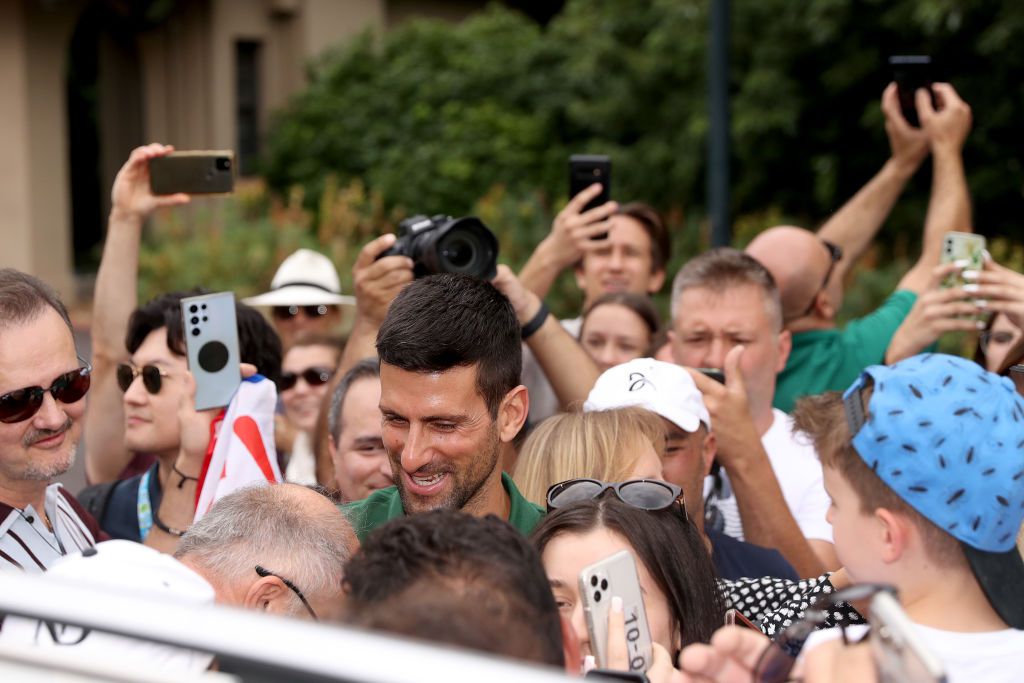 Ezrek ünnepelték Novak Djokovics 22. Grand Slam-sikerét Melbourne-ben (Fotó: Getty Images)