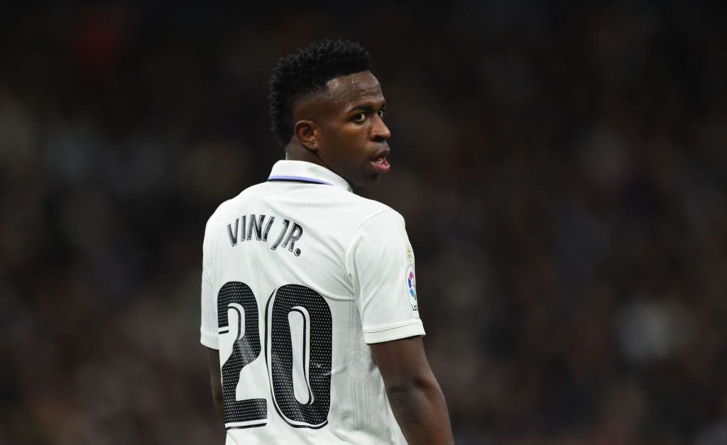 A Real Madrid támadóját, Vinicius Juniort folyamatosan érik rasszista támadások, amióta Európába szerződött (Fotó: Getty Images)