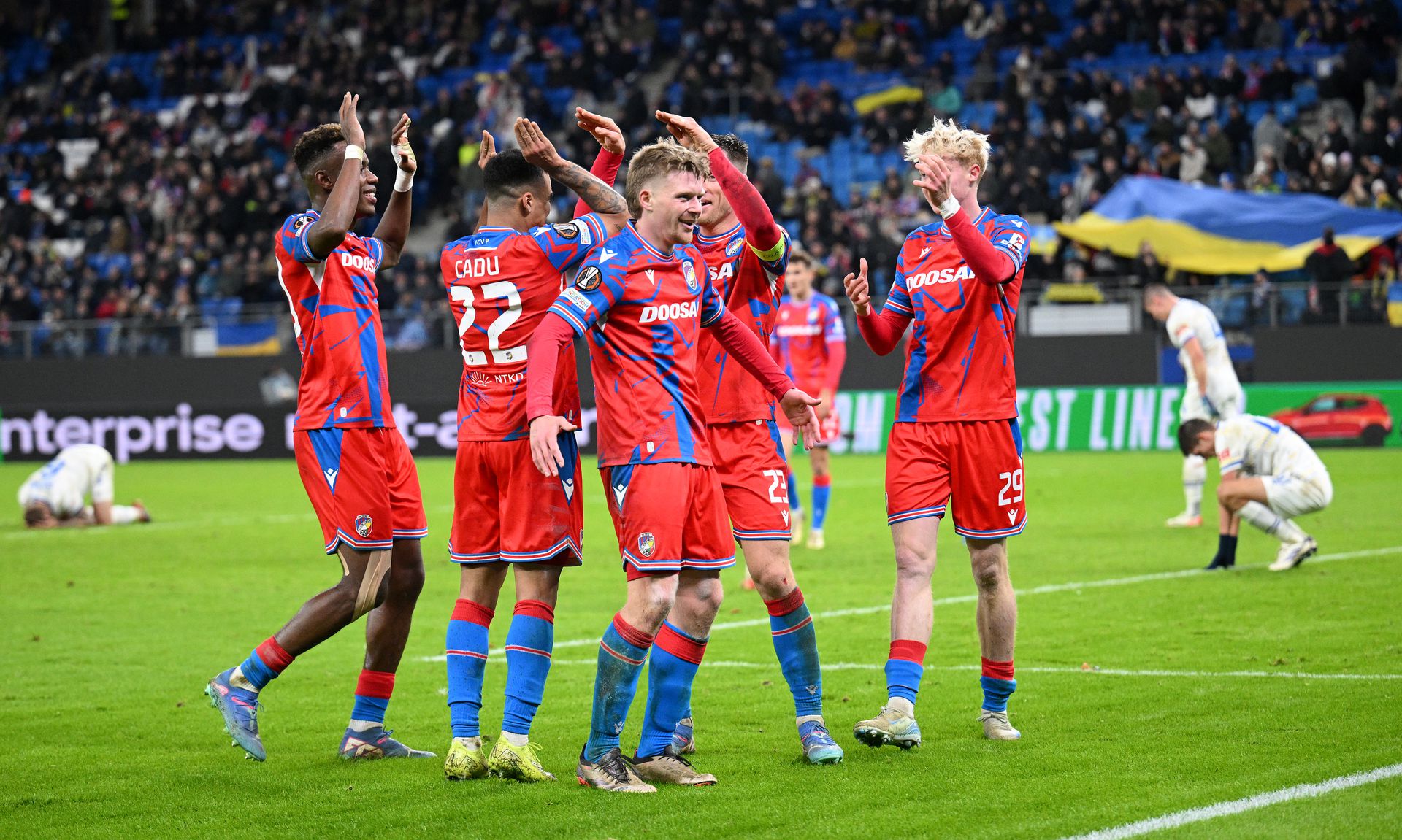 Az alapszakaszt 16.-ként záró Viktoria Plzen vár a Fradira /Fotó: Getty Images