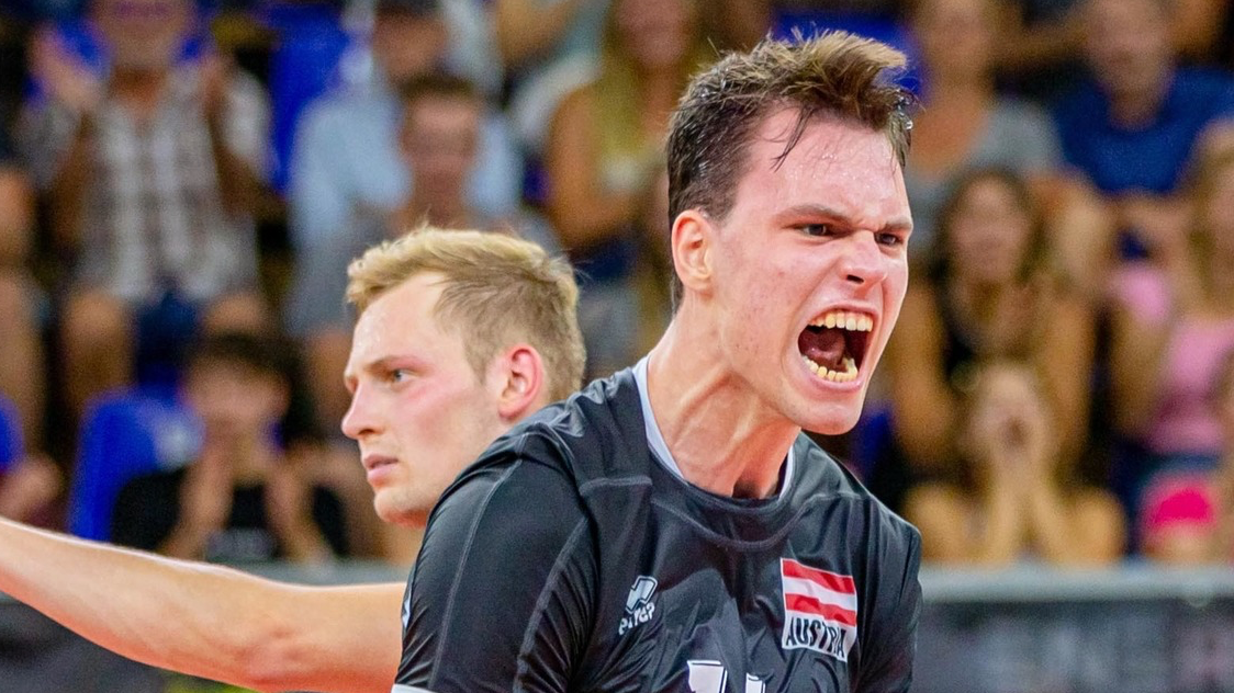 Az osztrákok magabiztos győzelmet arattak a magyarok csoportjában (Fotó: Volleyball Austria/Facebook)